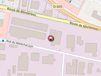 Carte de Copred à Vaux-le-pénil