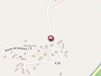 Carte de Hervoche à Grâces