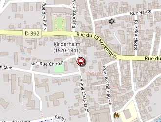 Carte de Ecole Maternelle Hoffen à Mutzig