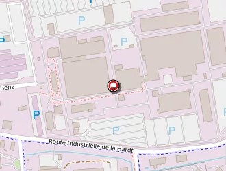 Carte de Truckstore à Molsheim