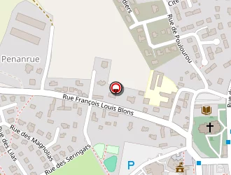 Carte de Presbytère à Ploudaniel