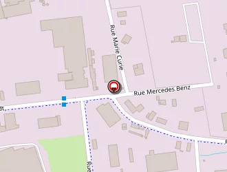 Carte de Mercedes-benz Molsheim à Molsheim
