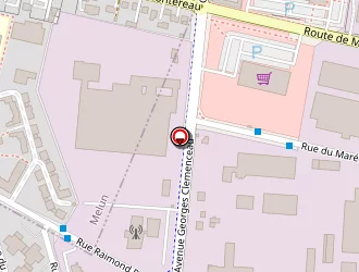 Carte de La Poste à Vaux-le-pénil