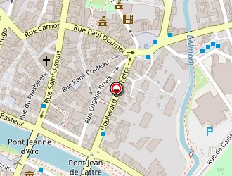 Carte de Lauranne à Melun