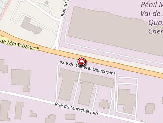 Carte de Leroux à Melun