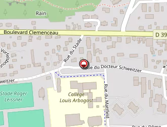 Carte de Stade Municipal Roger Leissner à Mutzig