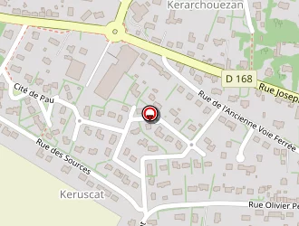 Carte de Bricorama à Ploudalmézeau