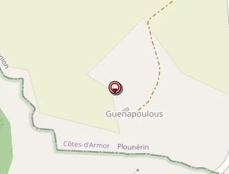 Carte de Roudour Location à Guerlesquin