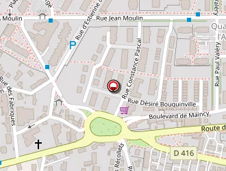 Carte de Auto Ecole Moderne à Melun