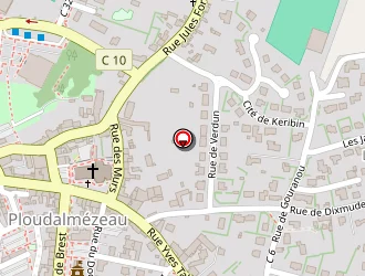 Carte de Le Capelan à Ploudalmézeau