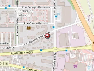 Carte de Pakauto à Vaux-le-pénil