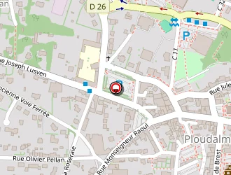 Carte de Yann Menec à Ploudalmézeau