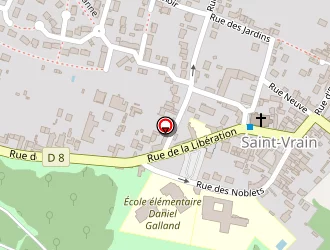 Carte de Saulière Antoine à Saint-vrain