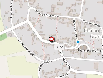 Carte de Smd à Chalautre-la-grande