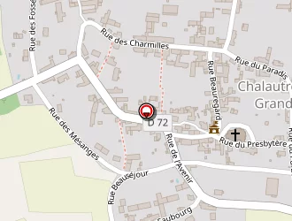 Carte de Bauder Stéphane à Chalautre-la-grande