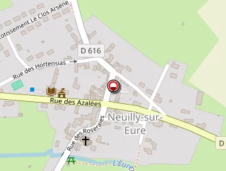 Carte de Presbytère à Neuilly-sur-eure