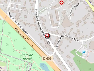 Carte de Maison Gisèle à Melun