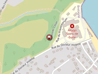 Carte de Aire De Pétanque à Plérin