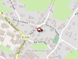 Carte de Ecole Maternelle à Niederhaslach