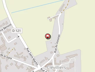 Carte de Darmigny Edouard à Clévilliers