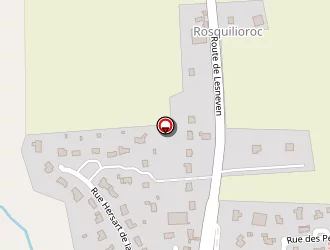 Carte de Saniterre à Ploudaniel