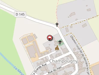 Carte de Earl De Champougny à Champougny