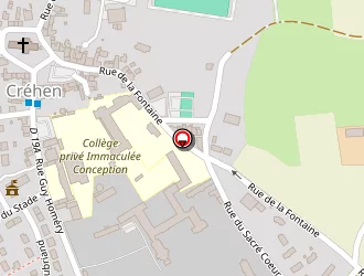 Carte de Bedfert Armelle à Créhen