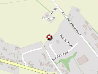 Carte de La Poste à Ploudalmézeau