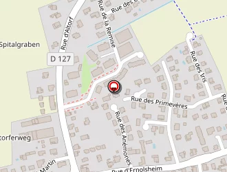 Carte de Carine Coiffure à Dachstein