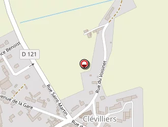 Carte de Brette Couverture à Clévilliers