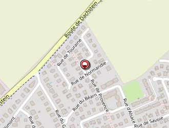 Carte de Ecole Maternelle Des Prés à Molsheim