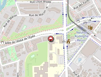 Carte de Ft Services à Strasbourg