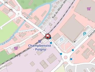 Carte de Magasin Noz à Provins