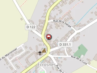 Carte de Sturny Leclere Aude à Écrosnes