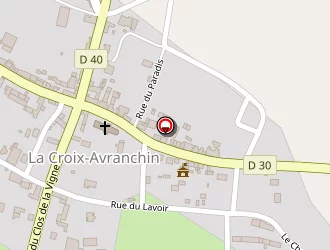 Carte de Bar Le Central à Croix-avranchin (la)