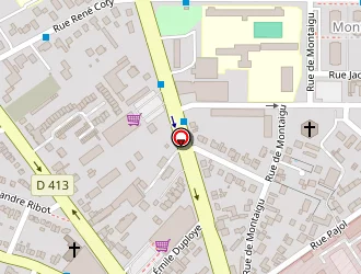 Carte de Giga Store à Melun