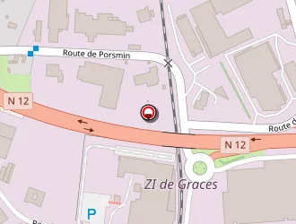 Carte de Prodeal à Grâces