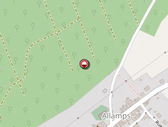 Carte de Sapeurs-pompiers à Allamps