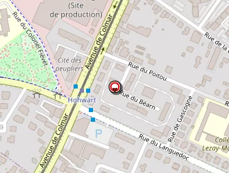 Carte de Belirhin à Strasbourg