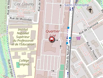 Carte de Baser Ahmet à Strasbourg