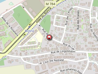 Carte de Alsace Timbres à Ostwald