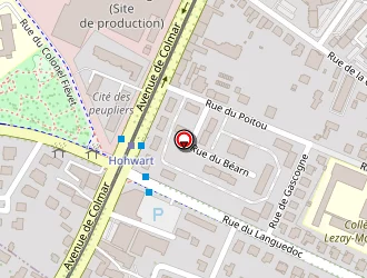 Carte de Er Pro à Strasbourg