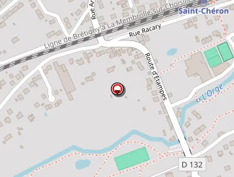 Carte de Maison Des Jeunes à Saint-chéron