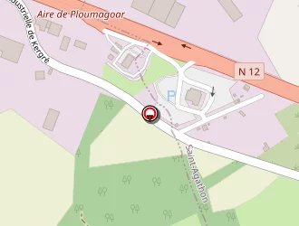 Carte de Argoat Fermetures à Saint-agathon