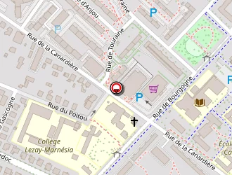 Carte de La Poste à Strasbourg