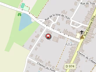 Carte de Urgence (services Locaux) à Allain