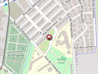 Carte de La Poste à Strasbourg