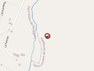 Carte de Le Dartagnan à Saint-laurent-de-terregatte