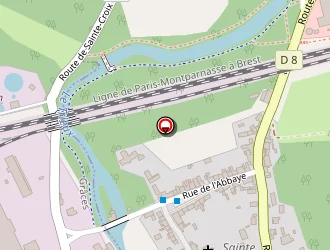 Carte de Esso Garage Bahezre à Grâces