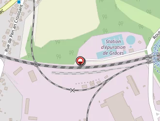 Carte de Rouenel à Grâces